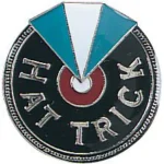 GLD Hat Trick Dart Pin