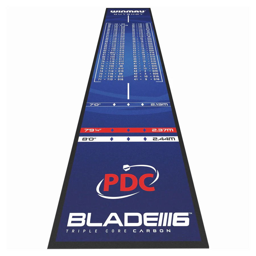 55-9135_01 Winmau Pro Zone Outshot Dart Mat - Image 1