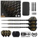 Harrows Opus Quick Point Steel Tip Darts - 21gm - Image 2