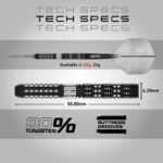 Red Dragon Recon Parallel Steel Tip Darts - 24gm - Image 5