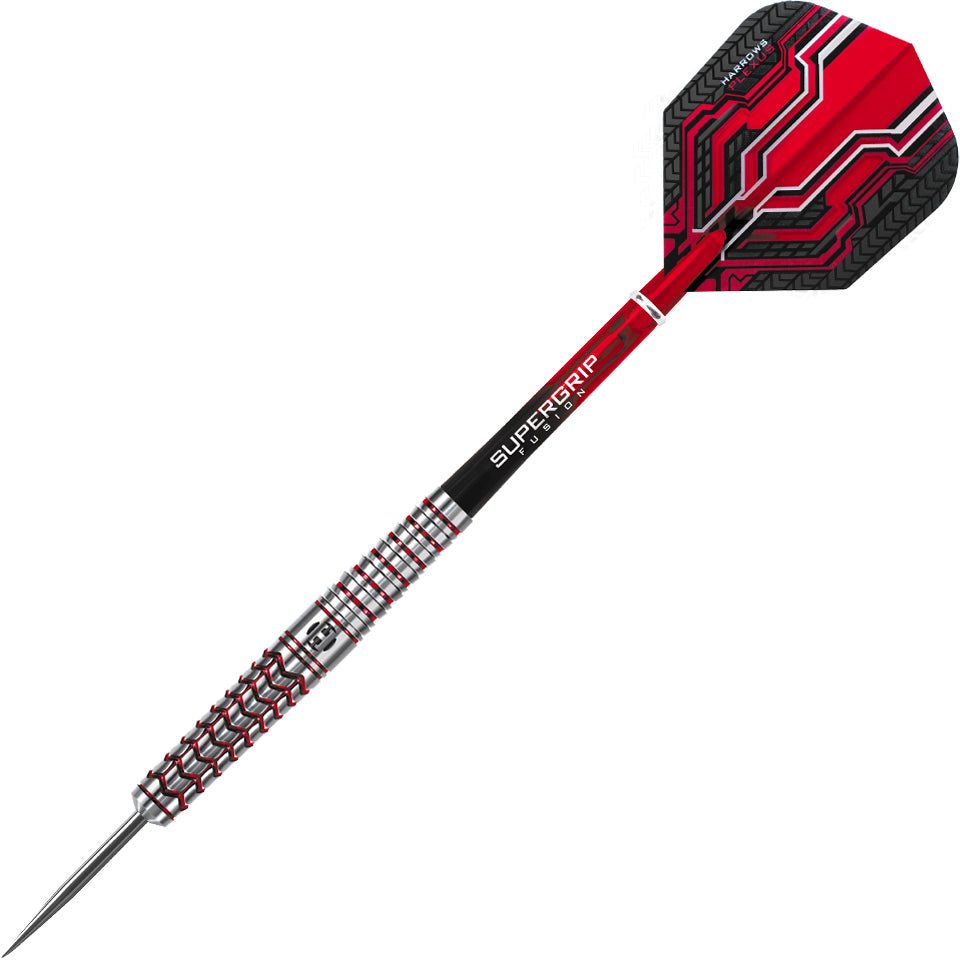12-10201-21gm_20Plexus_20Steel_20tip_20Darts-1 Harrows Plexus 90% Steel Tip Darts - 21gm - Image 1