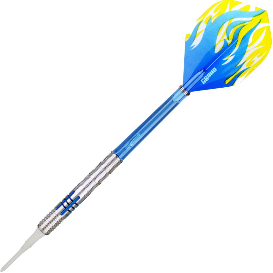 76-6886-1 One80 VHD Jetstream Raptor Steel Tip Darts - 22gm - Image 1