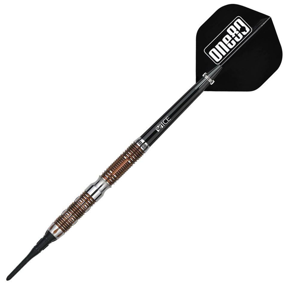 76-9689-19_01 One80 Tom Yang Emperor II Signature Soft Tip Darts - 19gm - Image 1