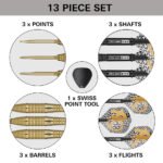 Target Bolide Envy 05 Swiss Point Steel Tip Darts - 24gm - Image 6