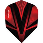 Harrows Vivid Dart Flights - Red