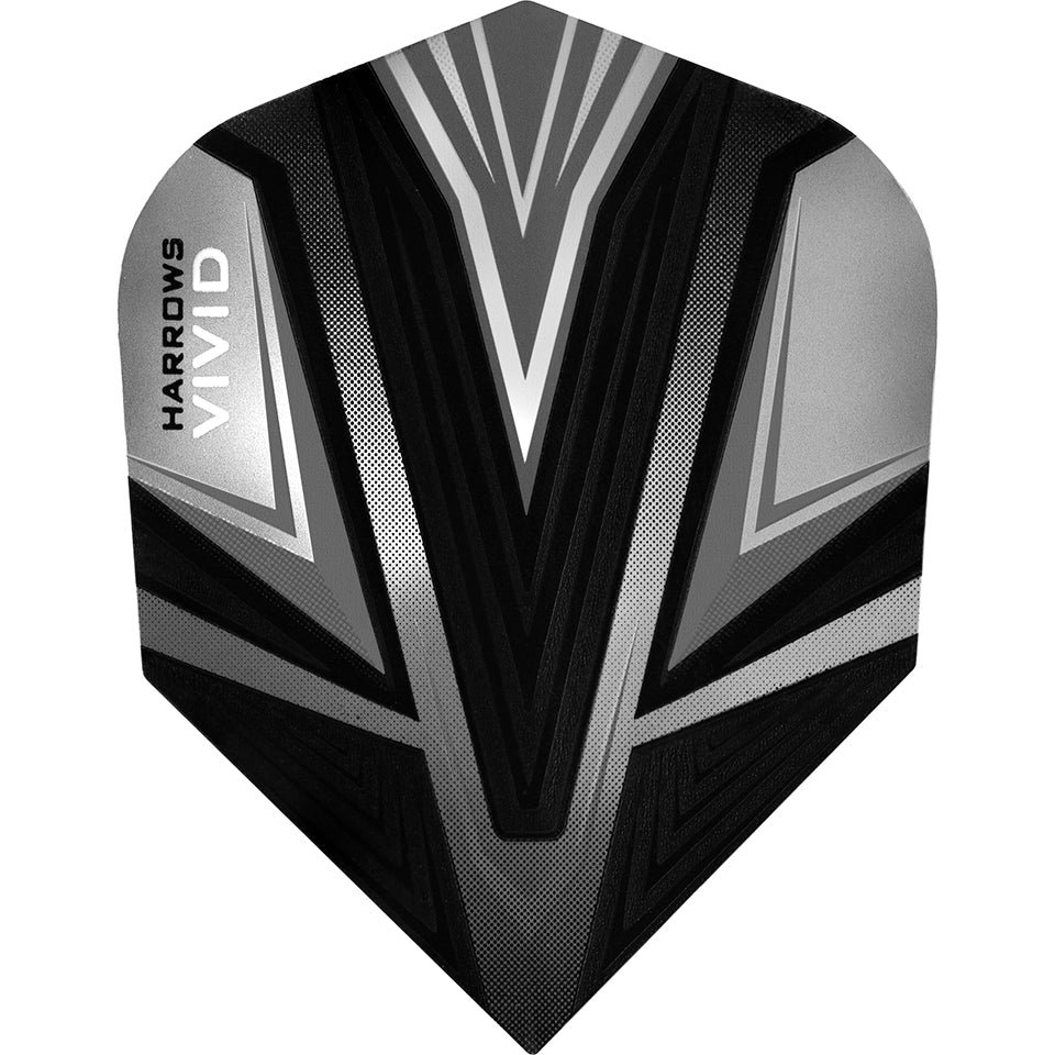 10-3205_20Vivid_20Smokey.jpg Harrows Vivid Dart Flights - Gray - Image 1