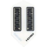 Pentathlon HD150 Dart Flights - Slim White
