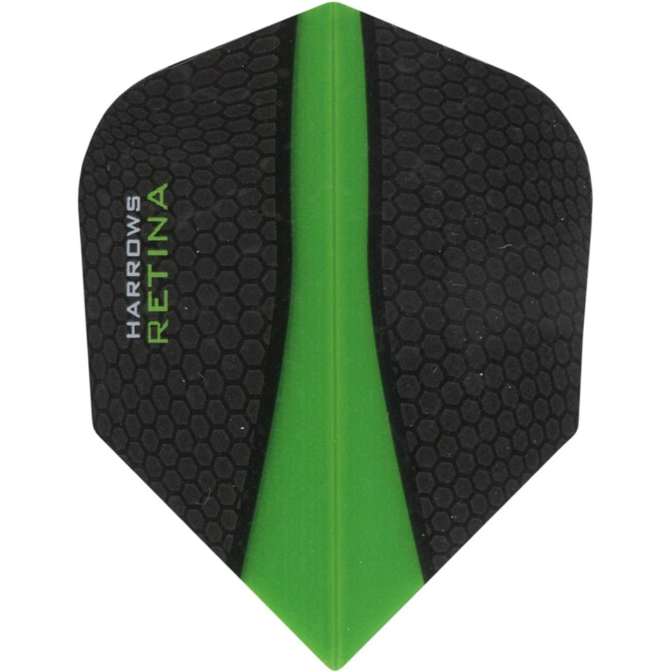 10-8309.jpg Retina Dart Flights - 100 Micron Shape Green - Image 1