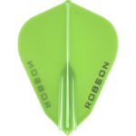 Robson Plus Dart Flights - Fantail Lime