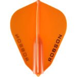Robson Plus Dart Flights - Fantail Orange