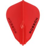 Robson Plus Dart Flights - Fantail Red