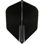 Robson Plus Dart Flights - Shape Black