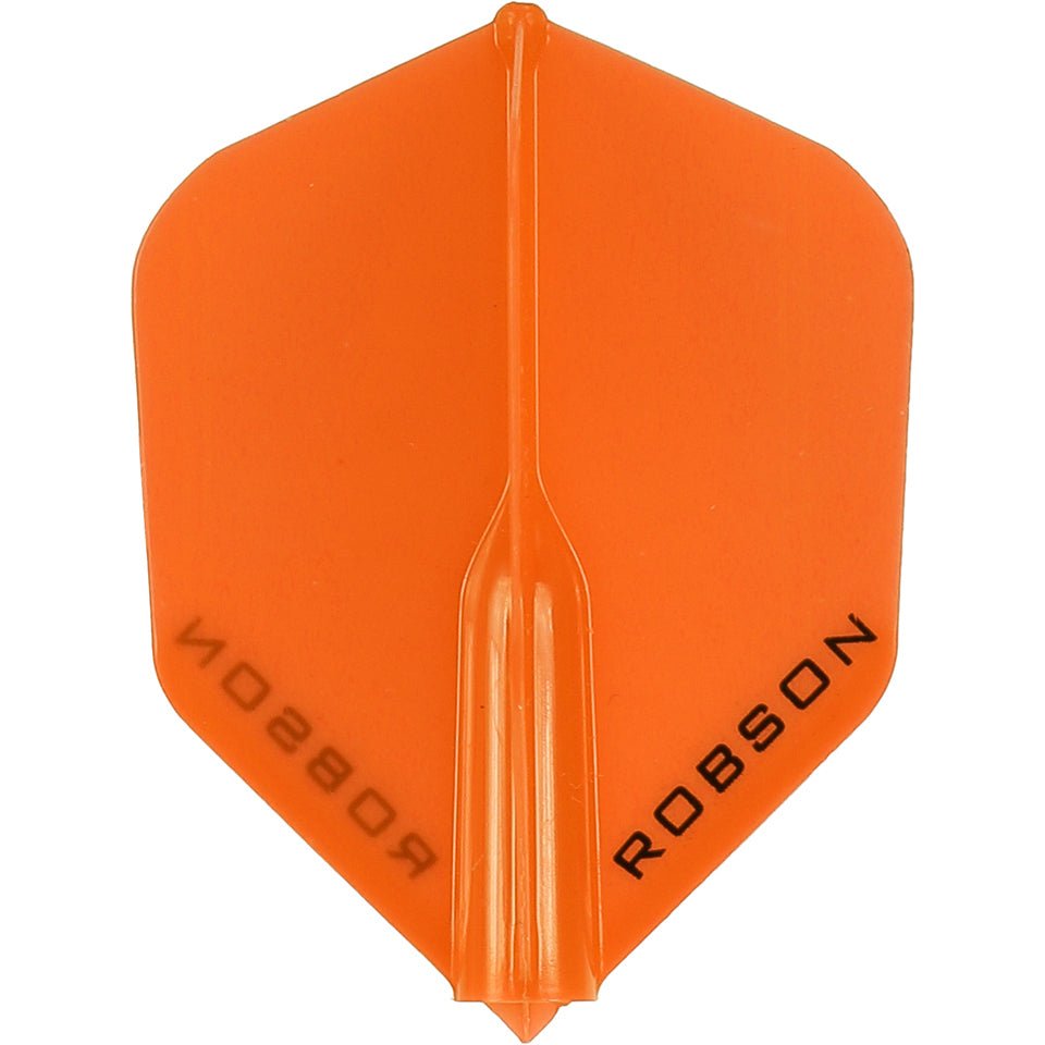 11-8109_20Robson_20Plus_20Dart_20Flights_20-_20Shape_20Orange-1_ba17be97-2baf-44f1-8cd7-fd4c9308ebf6.jpg Robson Plus Dart Flights - Shape Orange - Image 1