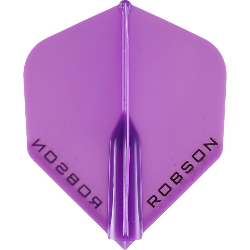 11-8205.jpg Robson Plus Dart Flights - Standard Purple - Image 1