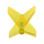 Robson Plus Dart Flights - Slim Yellow - Image 3