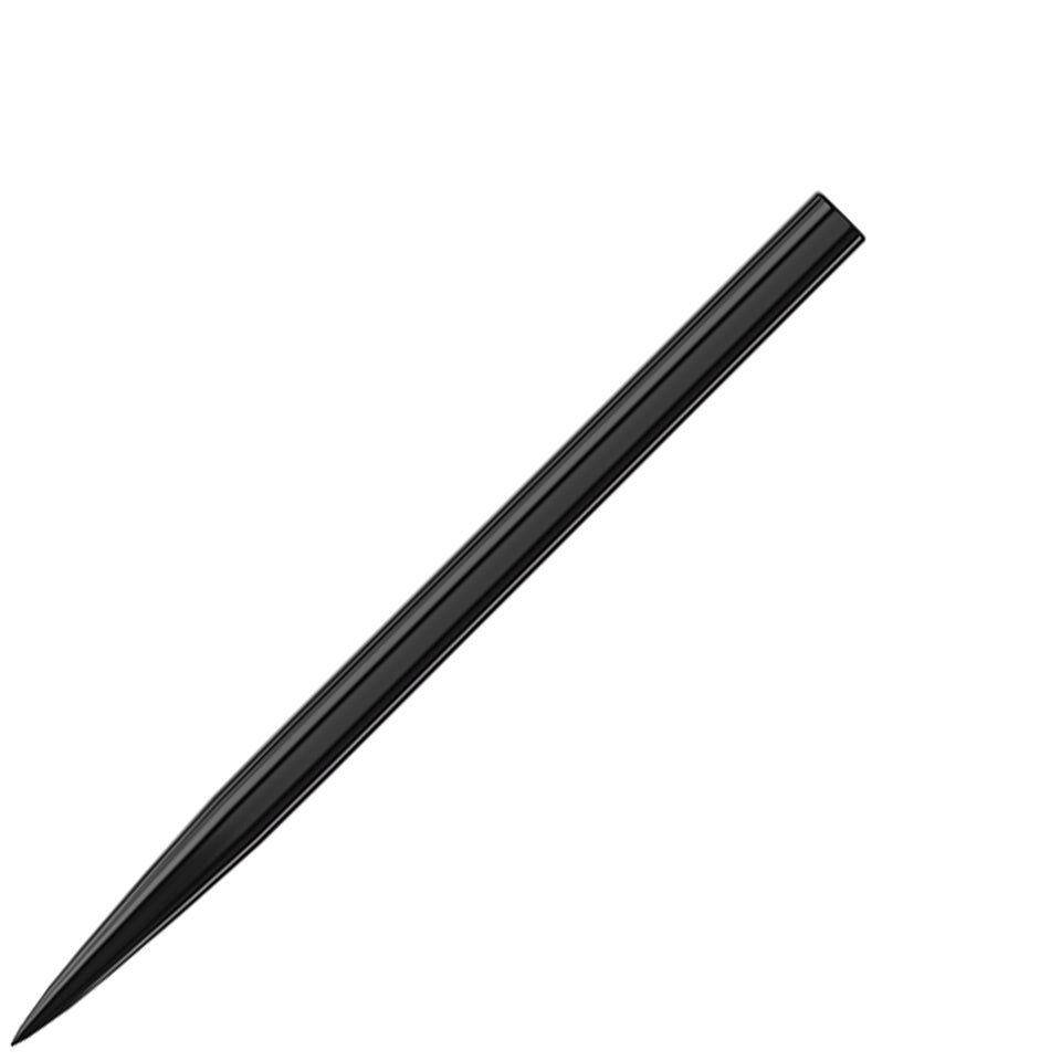 12-0041.jpg Harrows Black Steel Points - 38mm - Image 1