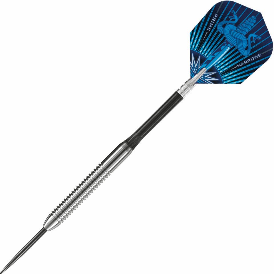 12-04607-21.jpg Harrows Assassin Ringed Steel Tip Darts - 21gm - Image 1