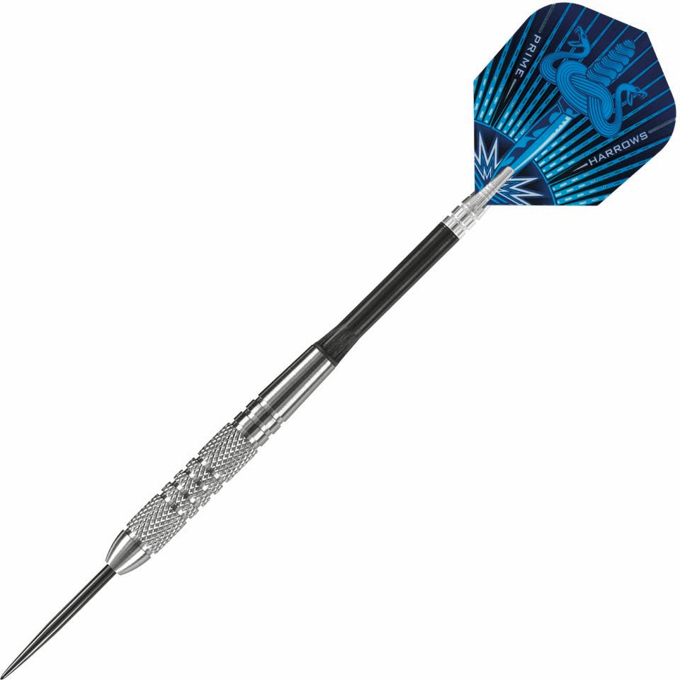 12-04690-26.jpg Harrows Assassin Knurled Steel Tip Darts - 26gm - Image 1