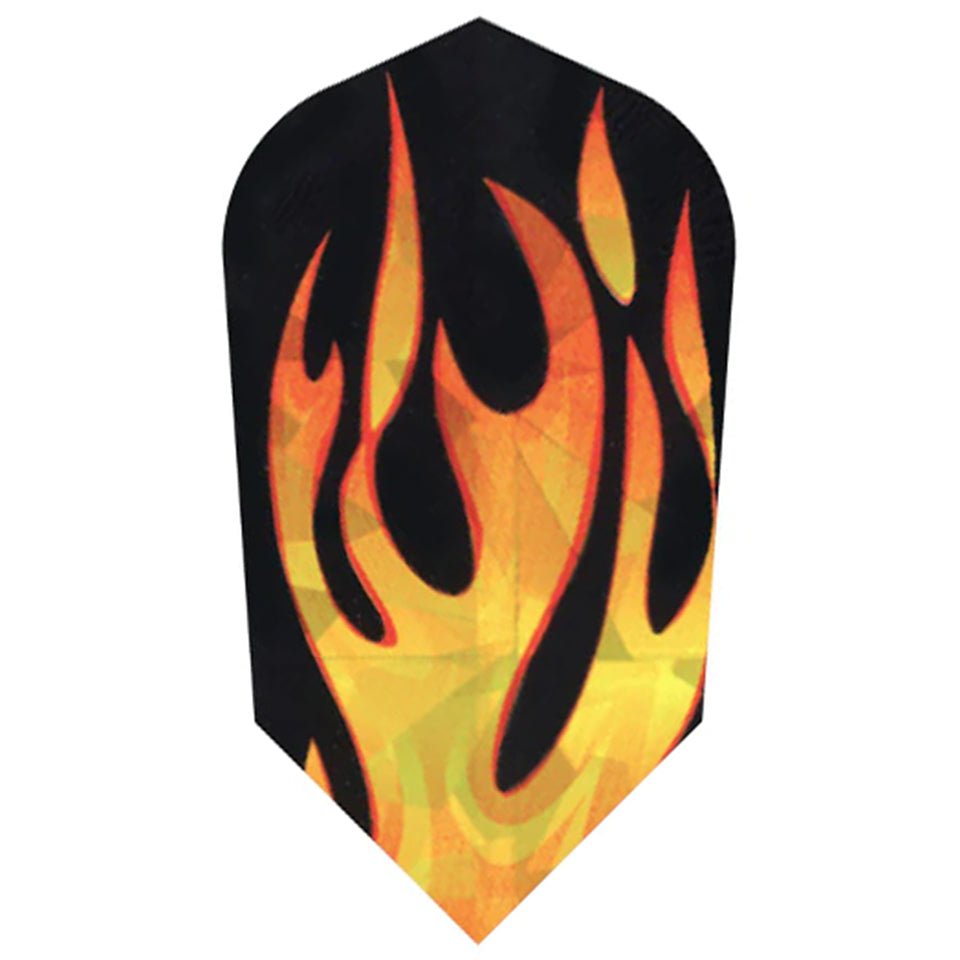 12-1645.jpg Harrows Hologram Flames Dart Flights - Slim - Image 1