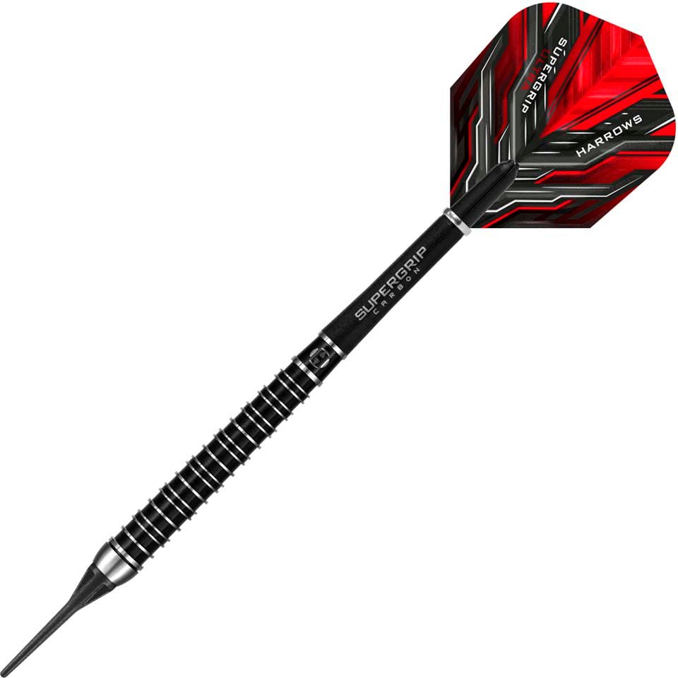 12-25169-22.jpg Harrows Supergrip Ultra Soft Tip Darts - 22gm - Image 1