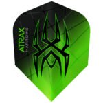 Harrows Atrax Dart Flights - Shape Green