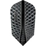 Harrows Silika Dart Flights - Slim Smoke