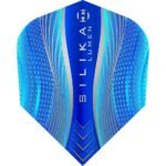 Harrows Silika Lumen Dart Flights - Shape Blue