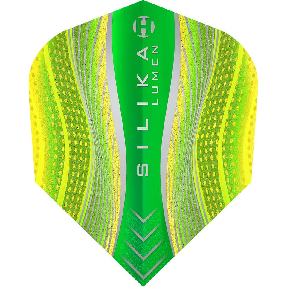 12-5117.jpg Harrows Silika Lumen Dart Flights - Shape Yellow - Image 1