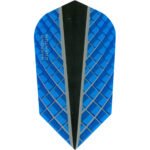 Harrows Quantum Dart Flights - Slim Blue
