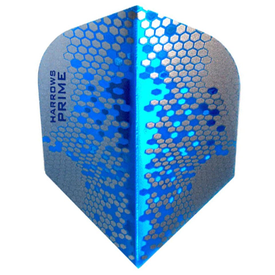 12-7510.jpg Harrows Prime Hex Dart Flights - Shape Blue - Image 1