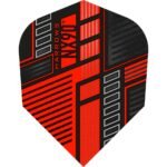 Harrows NX90 Dart Flights - Shape Red