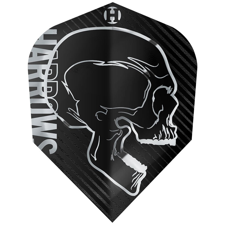 12-9501.jpg Harrows Rage Dart Flights - Shape Silver - Image 1