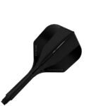 Harrows Solo Integrated Flight & Shaft System - No6 Short Black