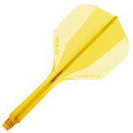 Harrows Solo Integrated Flight & Shaft System - No6 Medium Yellow