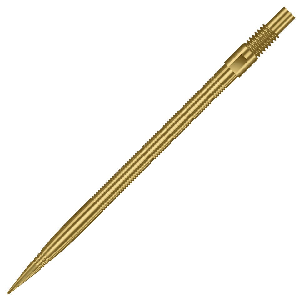 12-g0011.jpg Harrows Micro Grip Quick Points - Gold 40mm - Image 1