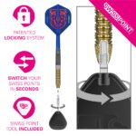 Target Raymond Van Barneveld Gen 6 Swiss Point Steel Tip Darts - 21gm - Image 6
