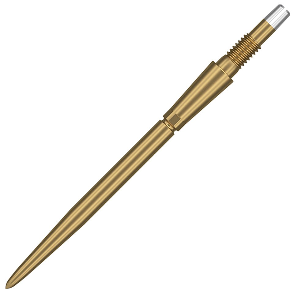 15-340148.jpg Target Swiss Storm Steel Points - Gold 35mm - Image 1