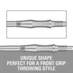 Target Signature Swiss RST Steel Points - Silver 42mm - Image 3