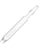8 Flight Spinning Dart Shafts - Clear Inbetween