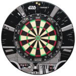 Target Star Wars Millennium Falcon Tor Steel Tip Dartboard And Surround Bundle