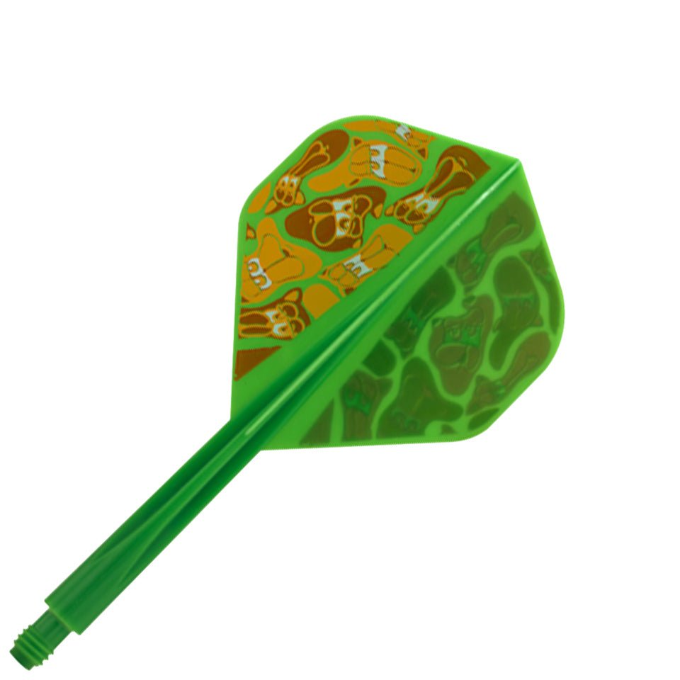 23-86967.jpg Condor Axe G.T Monster 3 Flight System - Standard Green (M) - Image 1