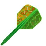 Condor Axe G.T Monster 3 Flight System - Shape Green (L)