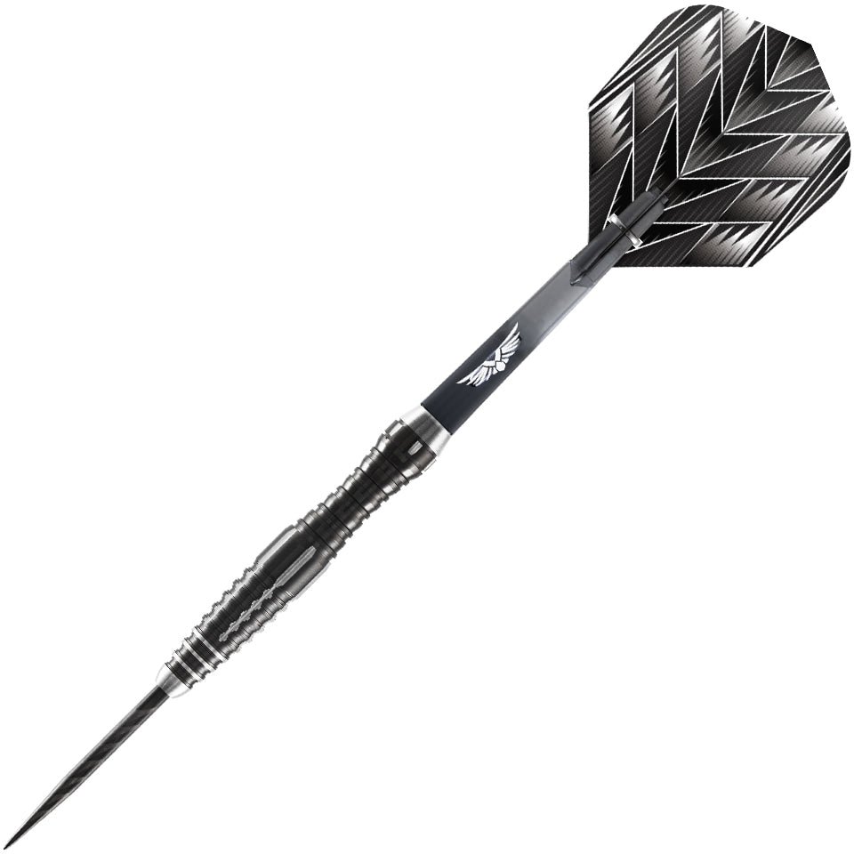 25-twst-422-22_20_1.jpg Shot Tribal Weapon 4 Steel Tip Darts - Center Weighted 22gm - Image 1