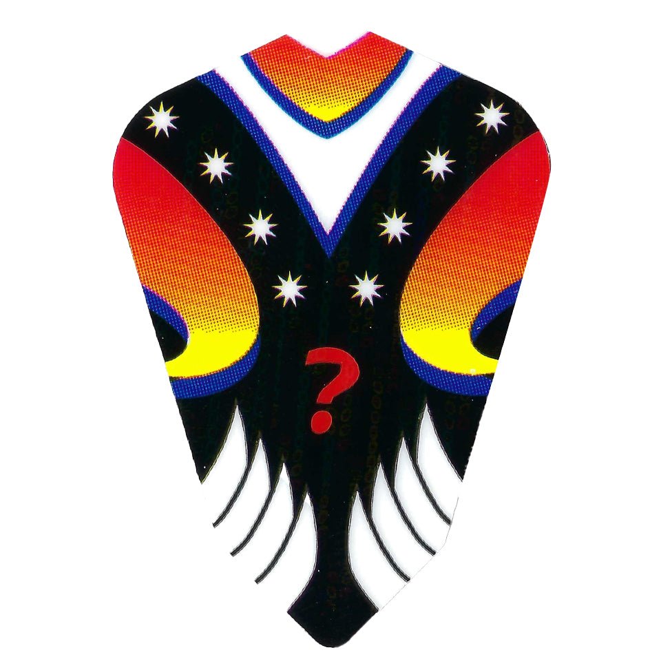 26-2005.jpg Dart Pros Question Mark Dart Flights - Fantail - Image 1