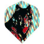 Dart Pros Holographic Wolf Dart Flights - Standard