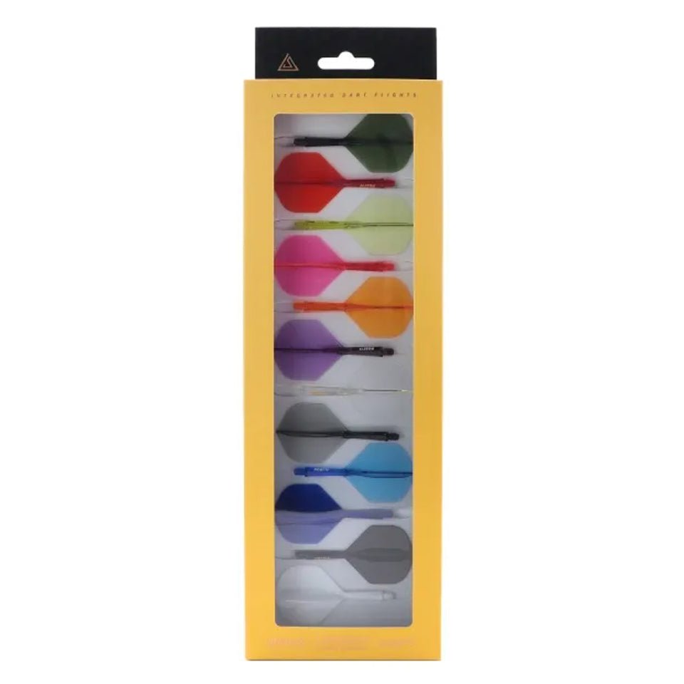 28-12xb-l_01-1.jpg Cuesoul Rost 77 Integrated Dart Flights - Standard (M) 28mm (12 Pieces) - Image 1