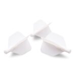 Cuesoul Tero AK4 Dart Flights - Big Wing White - Image 2