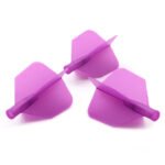 Cuesoul Tero AK4 Dart Flights - Big Wing Purple - Image 2