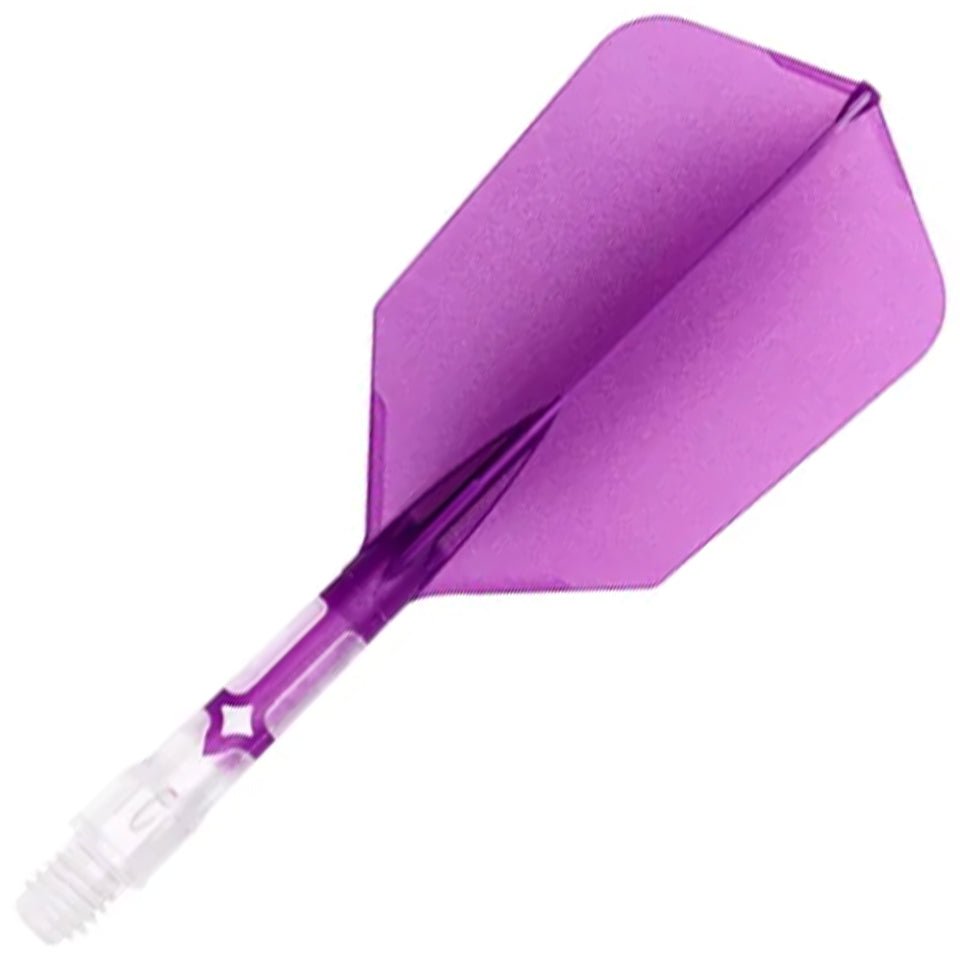 28-sc4l.jpg Cuesoul Rost T19 Integrated Dart Flights - Slim Purple (L) 33mm - Image 1