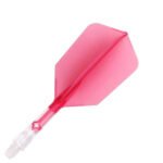 Cuesoul Rost T19 Integrated Dart Flights - Slim Pink (M) 28mm